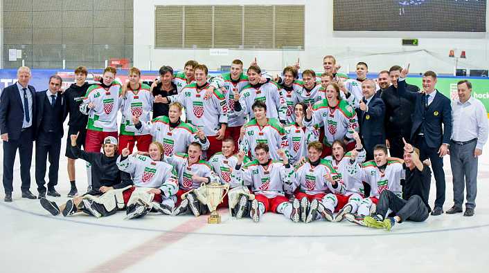 Пять воспитанников «Динамо-Джуниверс» стали обладателями Кубка Цыплакова в составе команды Беларусь U18